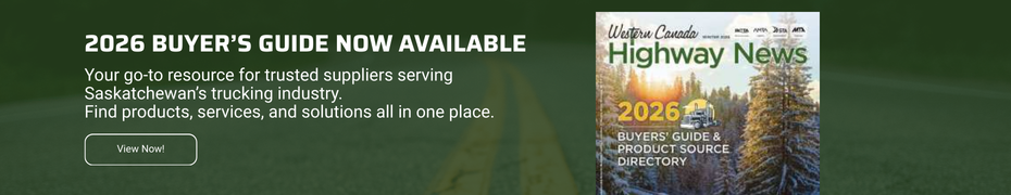 Western Canada Highway News Buyer's Guide 2026 Advertisement Western Canada Highway News Buyer's Guide 2026 Advertisement